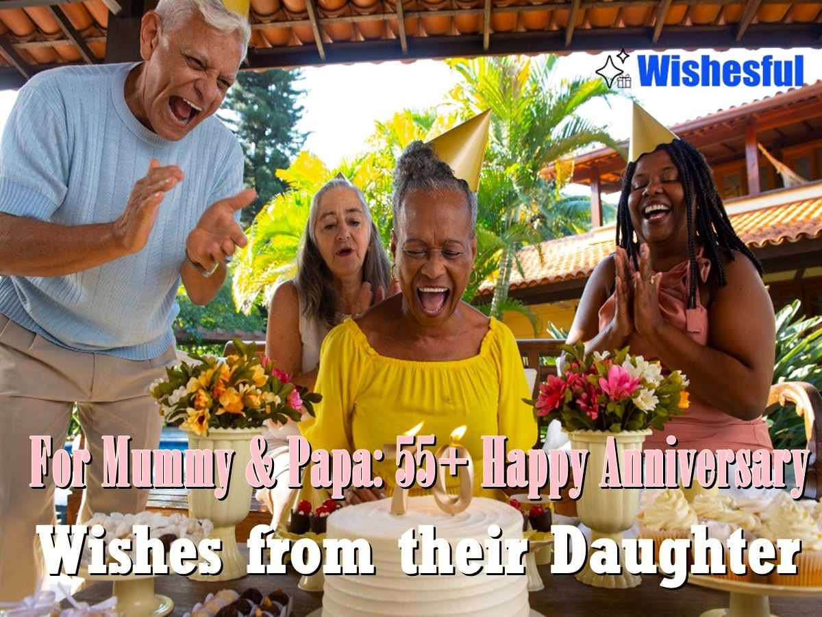 Marriage Anniversary Wishes for Mummy Papa From Daughter