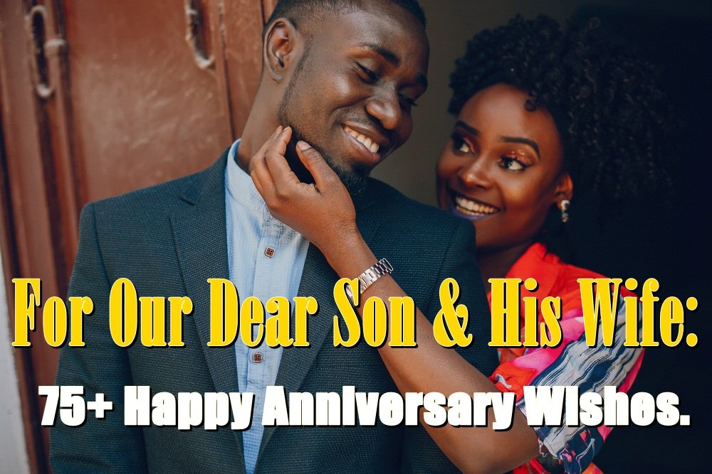 anniversary wishes for son and daughter in law