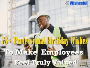 professional birthday wishes for employee