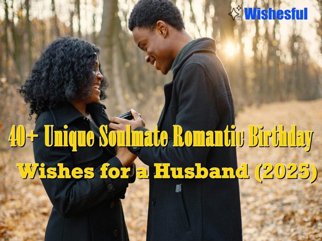 soulmate romantic birthday wishes for husband from wife
