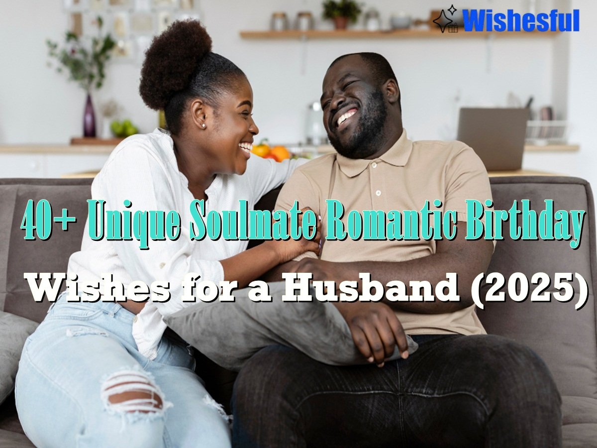 soulmate romantic birthday wishes for husband from wife