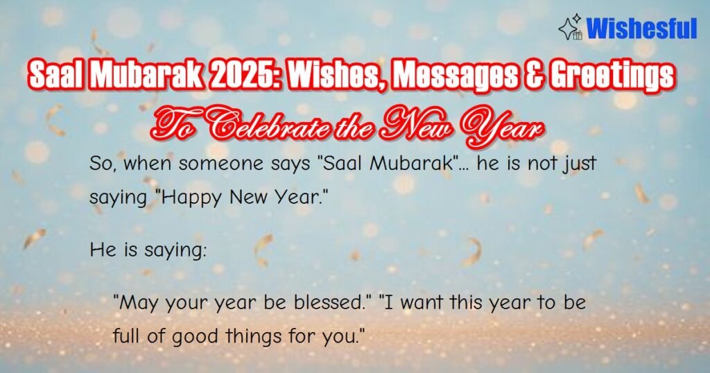 Saal Mubarak 2025 Wishes Messages & Greetings
