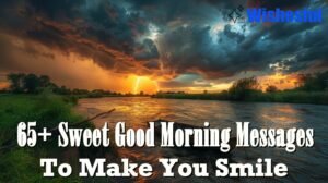 good morning positive message