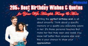 birthday wishes for your wife