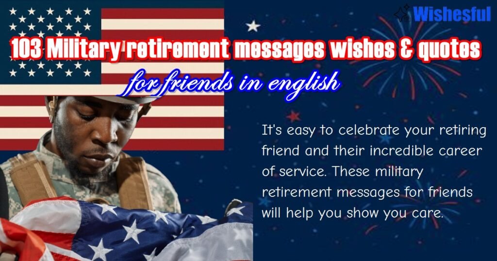 military retirement messages 